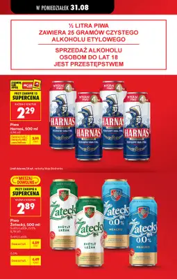 Biedronka - gazetka promocyjna Od poniedziałku od poniedziałku 31.08 do soboty 05.09 - strona 35