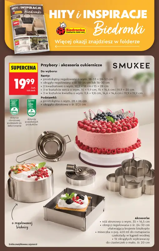 Biedronka - gazetka promocyjna Od poniedziałku, Z ladą tradycyjną od poniedziałku 31.08 do soboty 05.09 - strona 62