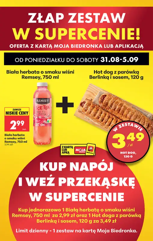 Biedronka - gazetka promocyjna Od poniedziałku, Z ladą tradycyjną od poniedziałku 31.08 do soboty 05.09 - strona 80