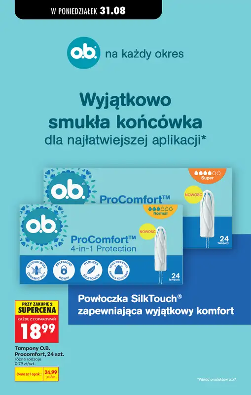 Biedronka - gazetka promocyjna Od poniedziałku, Z ladą tradycyjną od poniedziałku 31.08 do soboty 05.09 - strona 72