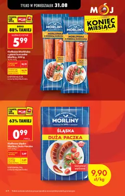 Biedronka - gazetka promocyjna Od poniedziałku, Z ladą tradycyjną od poniedziałku 31.08 do soboty 05.09 - strona 8