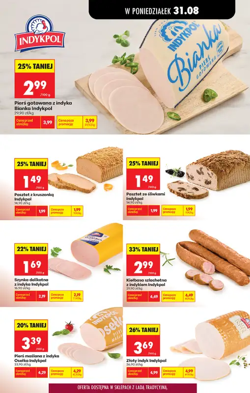 Biedronka - gazetka promocyjna Od poniedziałku, Z ladą tradycyjną od poniedziałku 31.08 do soboty 05.09 - strona 55
