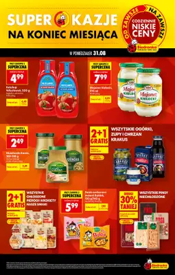 Biedronka - gazetka promocyjna Super okazje na koniec miesiąca od poniedziałku 31.08 do poniedziałku 31.08 - strona 3