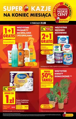 Biedronka - gazetka promocyjna Super okazje na koniec miesiąca od poniedziałku 31.08 do poniedziałku 31.08 - strona 5
