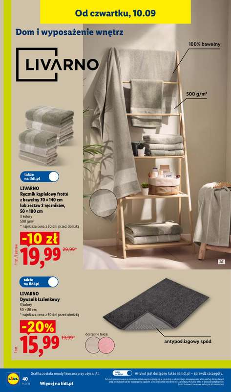 Lidl - gazetka promocyjna Katalog od poniedziałku 07.09 do soboty 12.09 - strona 46