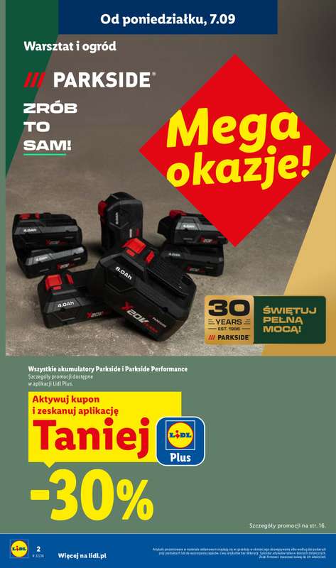 Lidl - gazetka promocyjna Katalog od poniedziałku 07.09 do soboty 12.09 - strona 2