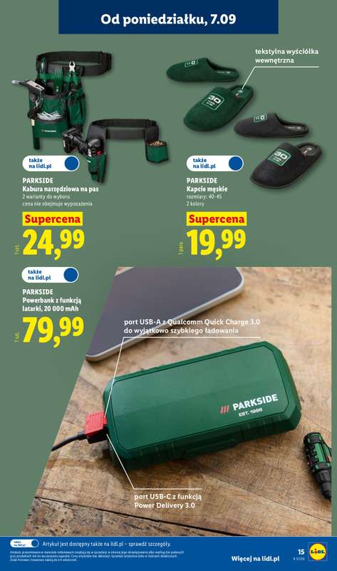 Lidl - gazetka promocyjna Katalog od poniedziałku 07.09 do soboty 12.09 - strona 19
