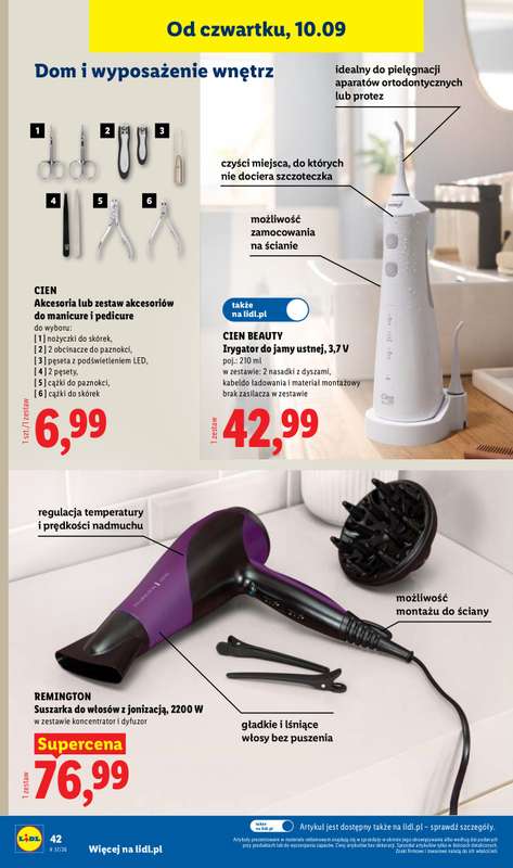 Lidl - gazetka promocyjna Katalog od poniedziałku 07.09 do soboty 12.09 - strona 48