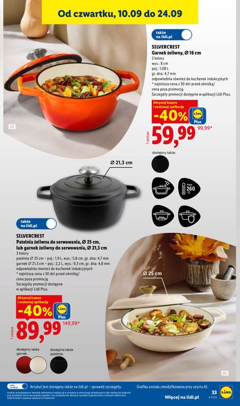 Lidl - gazetka promocyjna Katalog od poniedziałku 07.09 do soboty 12.09 - strona 39