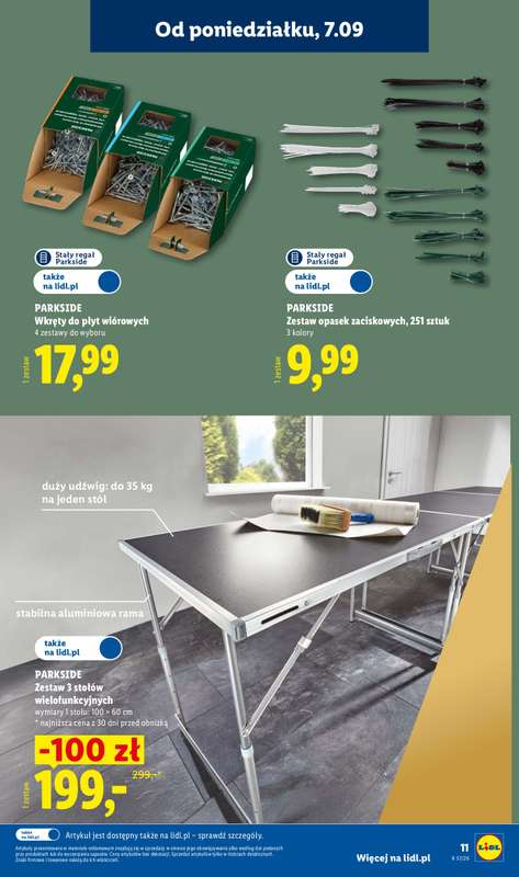 Lidl - gazetka promocyjna Katalog od poniedziałku 07.09 do soboty 12.09 - strona 15