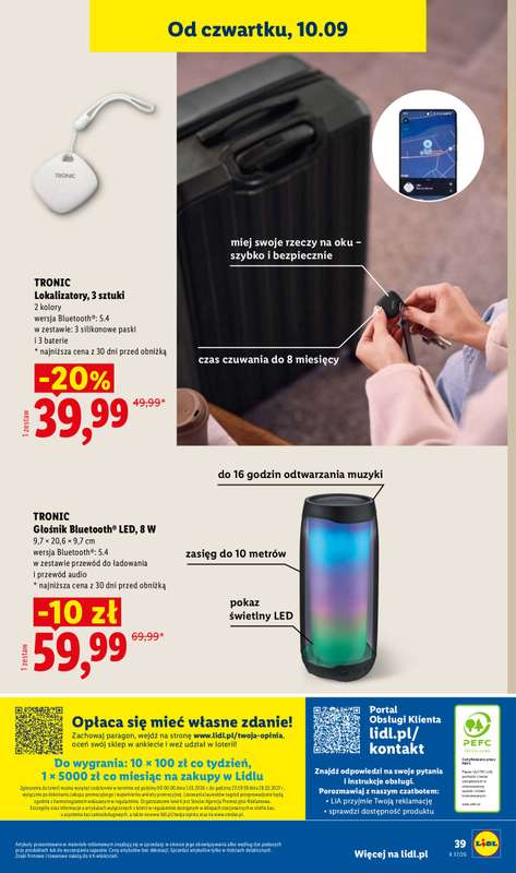 Lidl - gazetka promocyjna Katalog od poniedziałku 07.09 do soboty 12.09 - strona 45