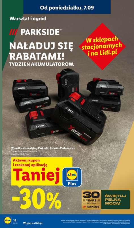 Lidl - gazetka promocyjna Katalog od poniedziałku 07.09 do soboty 12.09 - strona 20