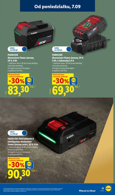 Lidl - gazetka promocyjna Katalog od poniedziałku 07.09 do soboty 12.09 - strona 21
