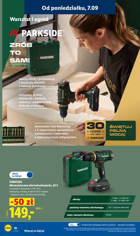 Lidl - gazetka promocyjna Katalog od poniedziałku 07.09 do soboty 12.09 - strona 14