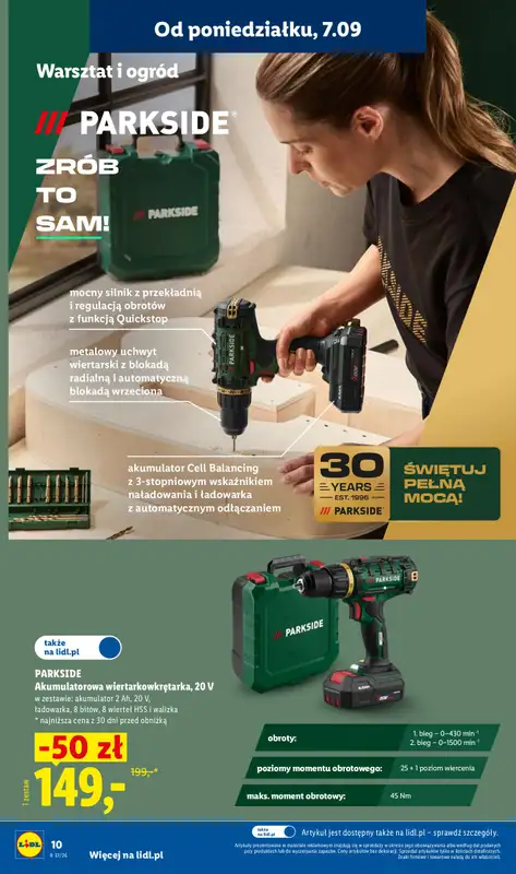 Lidl - gazetka promocyjna Katalog od poniedziałku 07.09 do soboty 12.09 - strona 14