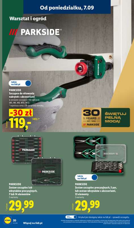 Lidl - gazetka promocyjna Katalog od poniedziałku 07.09 do soboty 12.09 - strona 24