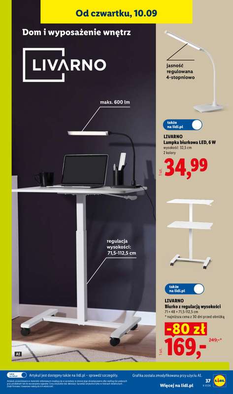 Lidl - gazetka promocyjna Katalog od poniedziałku 07.09 do soboty 12.09 - strona 43