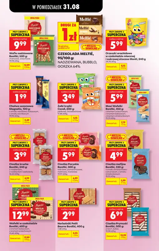 Biedronka - gazetka promocyjna Od poniedziałku od poniedziałku 31.08 do soboty 05.09 - strona 84