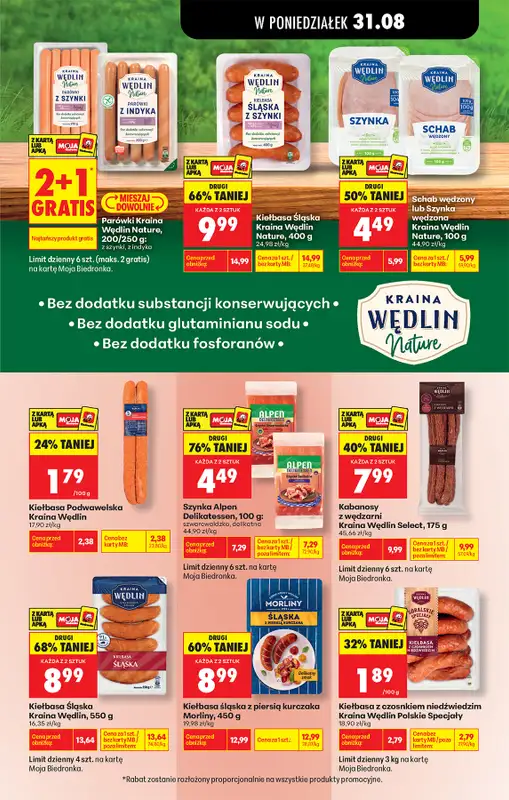 Biedronka - gazetka promocyjna Od poniedziałku od poniedziałku 31.08 do soboty 05.09 - strona 71
