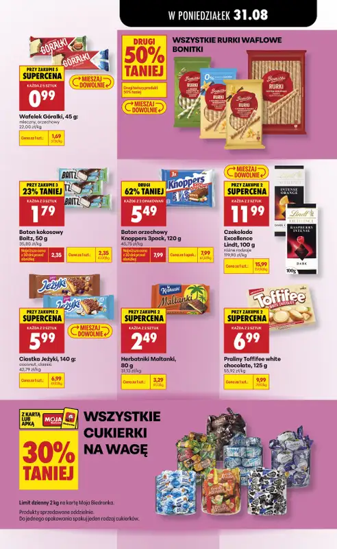 Biedronka - gazetka promocyjna Od poniedziałku od poniedziałku 31.08 do soboty 05.09 - strona 85