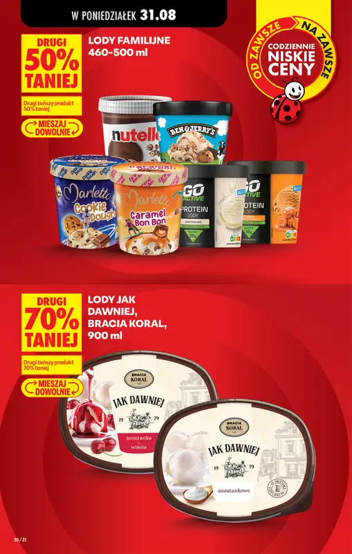 Biedronka - gazetka promocyjna Od poniedziałku od poniedziałku 31.08 do soboty 05.09 - strona 32