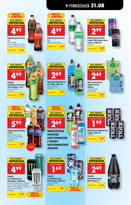 Biedronka - gazetka promocyjna Od poniedziałku od poniedziałku 31.08 do soboty 05.09 - strona 90