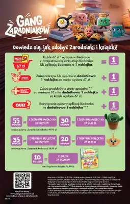 Biedronka - gazetka promocyjna Od poniedziałku od poniedziałku 31.08 do soboty 05.09 - strona 44