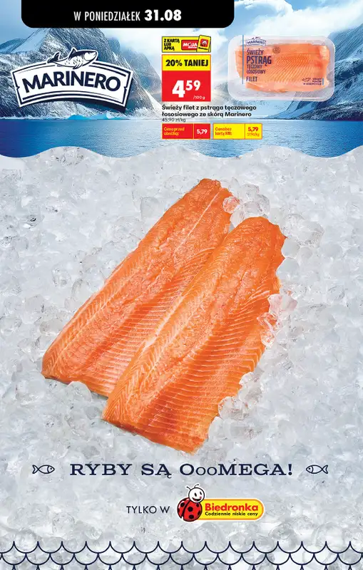 Biedronka - gazetka promocyjna Od poniedziałku, Z ladą tradycyjną od poniedziałku 31.08 do soboty 05.09 - strona 66