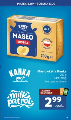 Delikatesy Centrum - gazetka promocyjna Gazetka  do środy 09.09 - strona 13
