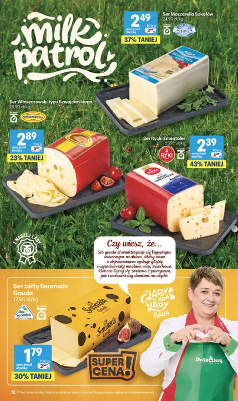 Delikatesy Centrum - gazetka promocyjna Gazetka  do środy 09.09 - strona 12