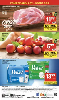 Delikatesy Centrum - gazetka promocyjna Gazetka  do środy 09.09 - strona 40