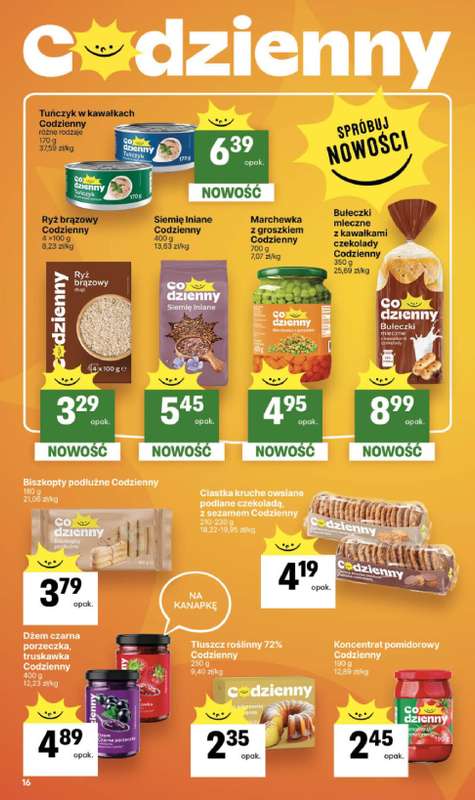 Delikatesy Centrum - gazetka promocyjna Gazetka  do środy 09.09 - strona 16