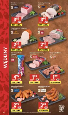 Delikatesy Centrum - gazetka promocyjna Gazetka  do środy 09.09 - strona 22