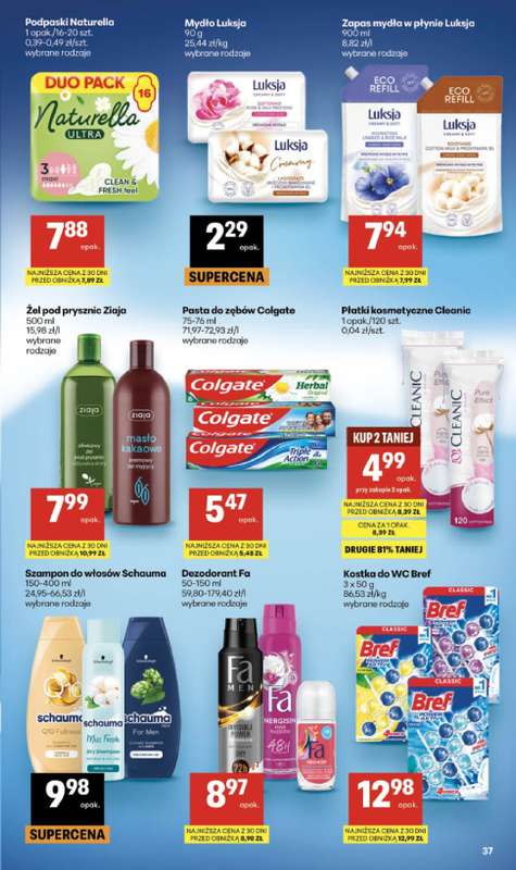 Delikatesy Centrum - gazetka promocyjna Gazetka  do środy 09.09 - strona 37
