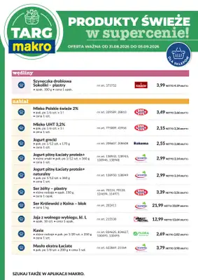 Makro - gazetka promocyjna Targ MAKRO - oferta świeża w super cenach! od poniedziałku 31.08 do soboty 05.09 - strona 7