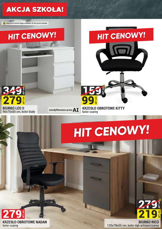 Merkury Market - gazetka promocyjna Gazetka Meble, wypoczynki, materace od wtorku 01.09 do środy 30.09 - strona 4