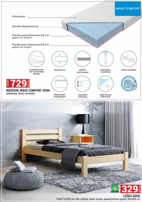 Merkury Market - gazetka promocyjna Gazetka Meble, wypoczynki, materace od wtorku 01.09 do środy 30.09 - strona 44