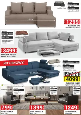 Merkury Market - gazetka promocyjna Gazetka Meble, wypoczynki, materace od wtorku 01.09 do środy 30.09 - strona 21