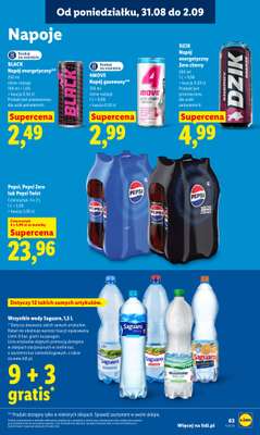 Lidl - gazetka promocyjna Oferta od poniedziałku od poniedziałku 31.08 do środy 02.09 - strona 63