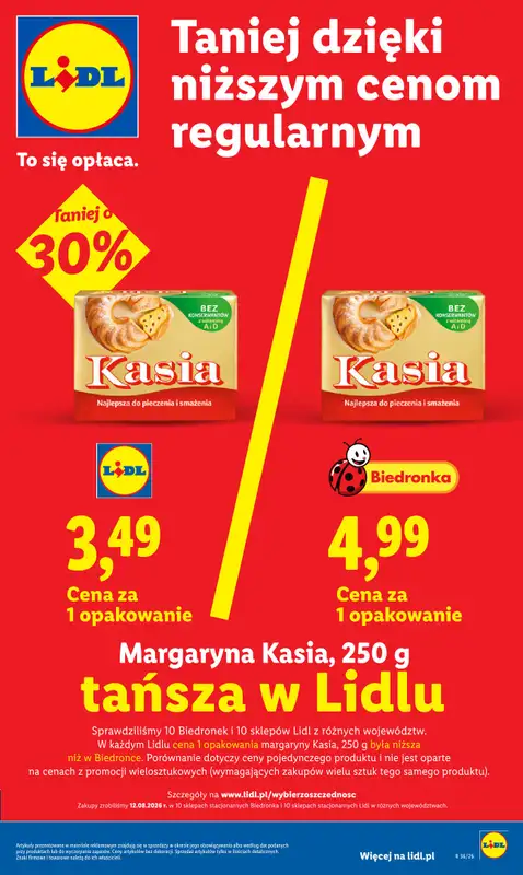 Lidl - gazetka promocyjna Oferta od poniedziałku od poniedziałku 31.08 do środy 02.09 - strona 7