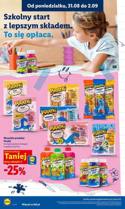 Lidl - gazetka promocyjna Oferta od poniedziałku od poniedziałku 31.08 do środy 02.09 - strona 44
