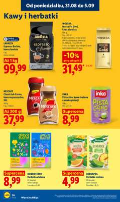 Lidl - gazetka promocyjna Oferta od poniedziałku od poniedziałku 31.08 do środy 02.09 - strona 76