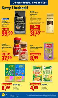 Lidl - gazetka promocyjna Oferta od poniedziałku od poniedziałku 31.08 do środy 02.09 - strona 76
