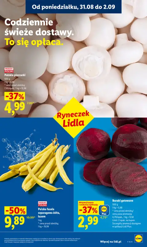 Lidl - gazetka promocyjna Oferta od poniedziałku od poniedziałku 31.08 do środy 02.09 - strona 35