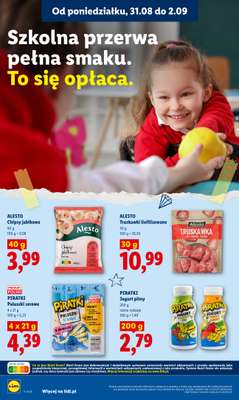 Lidl - gazetka promocyjna Oferta od poniedziałku od poniedziałku 31.08 do środy 02.09 - strona 40