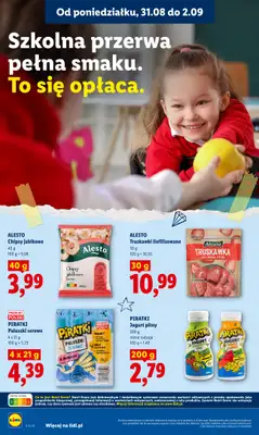 Lidl - gazetka promocyjna Oferta od poniedziałku od poniedziałku 31.08 do środy 02.09 - strona 40
