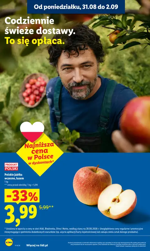 Lidl - gazetka promocyjna Oferta od poniedziałku od poniedziałku 31.08 do środy 02.09 - strona 18