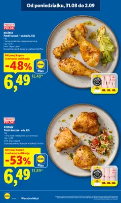Lidl - gazetka promocyjna Oferta od poniedziałku od poniedziałku 31.08 do środy 02.09 - strona 14