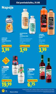Lidl - gazetka promocyjna Oferta od poniedziałku od poniedziałku 31.08 do środy 02.09 - strona 64