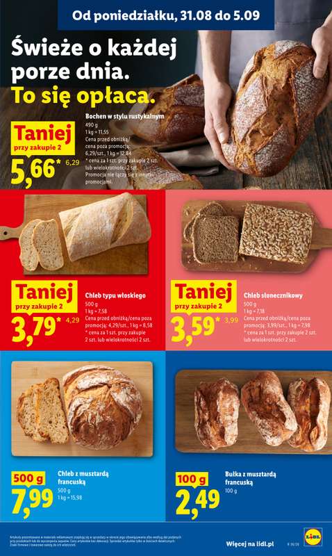 Lidl - gazetka promocyjna Oferta od poniedziałku od poniedziałku 31.08 do środy 02.09 - strona 47